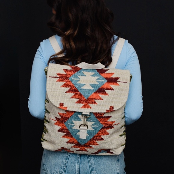 NWT Aztec Southwestern  Backpack - Picture 4 of 4